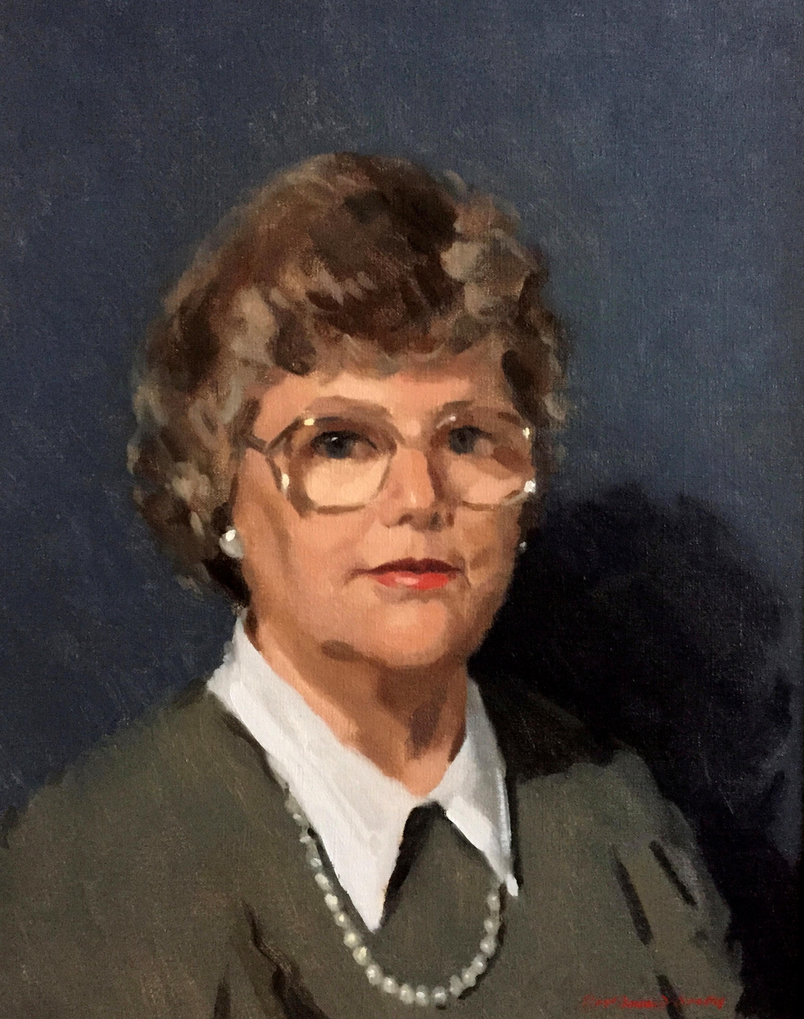 The artist's mother