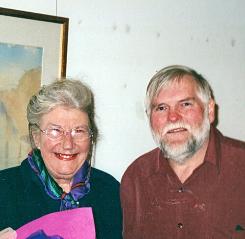 Shirley Bourne and Max Wilks