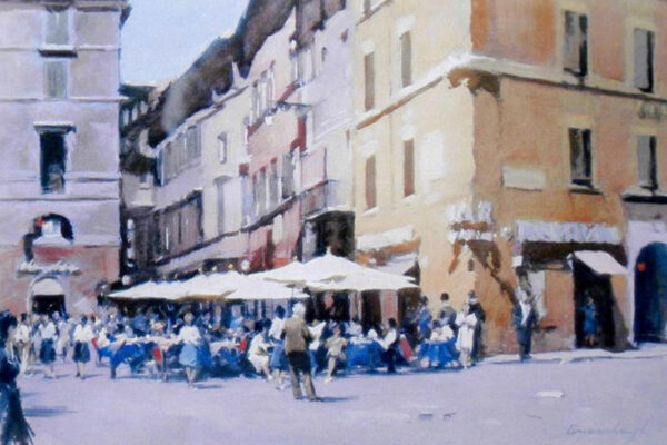"Street Cafe, Rome"
