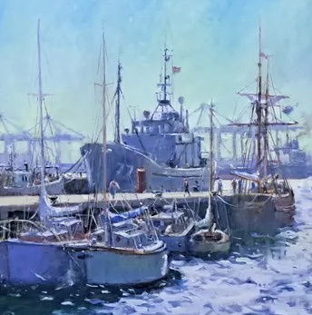 Max Wilks, "Williamstown" (Oil) Max Wilks, Williamstown (Oil)