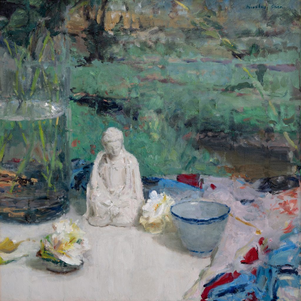 Nicolas Chen, "Meditation" (Oil)